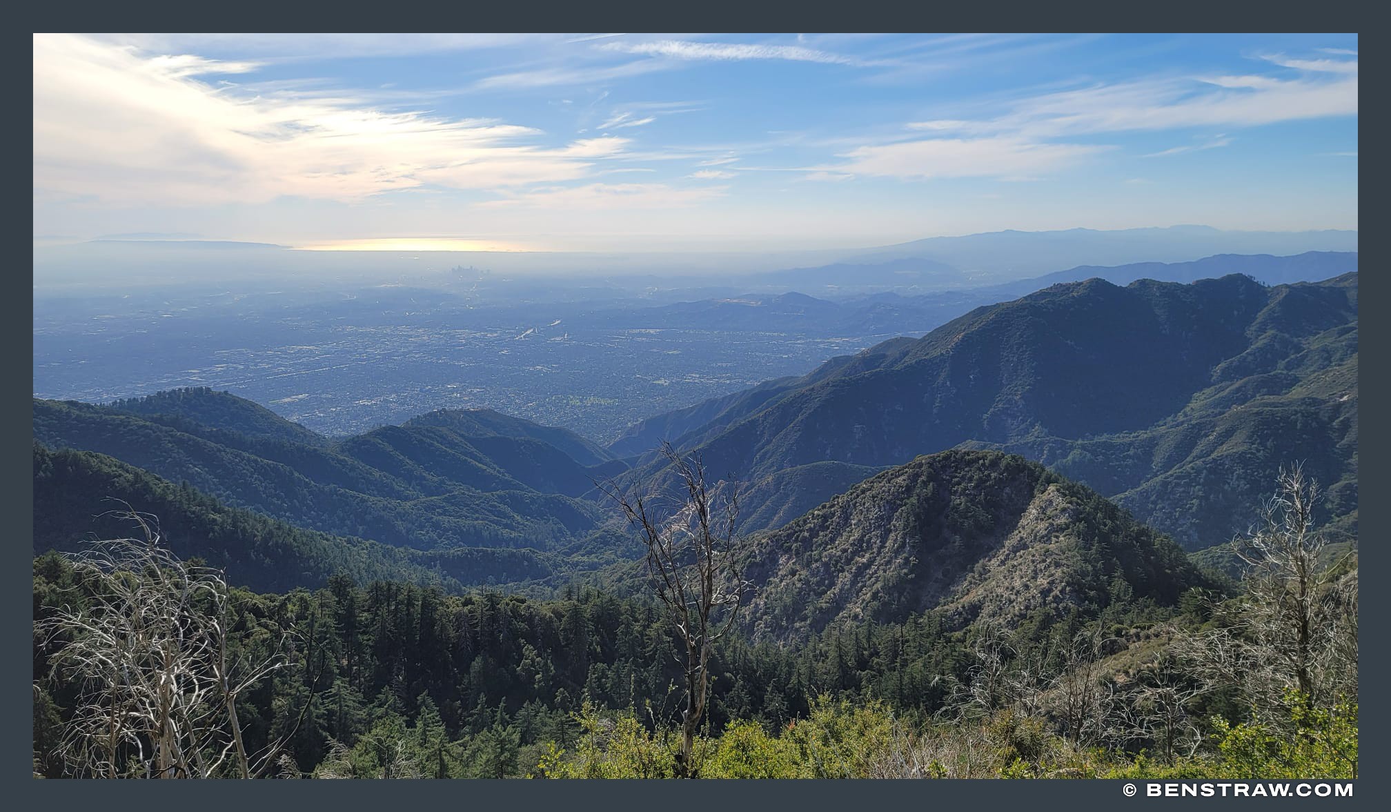 Photo of landscape in Mount Wilson, Angeles National Forest, California