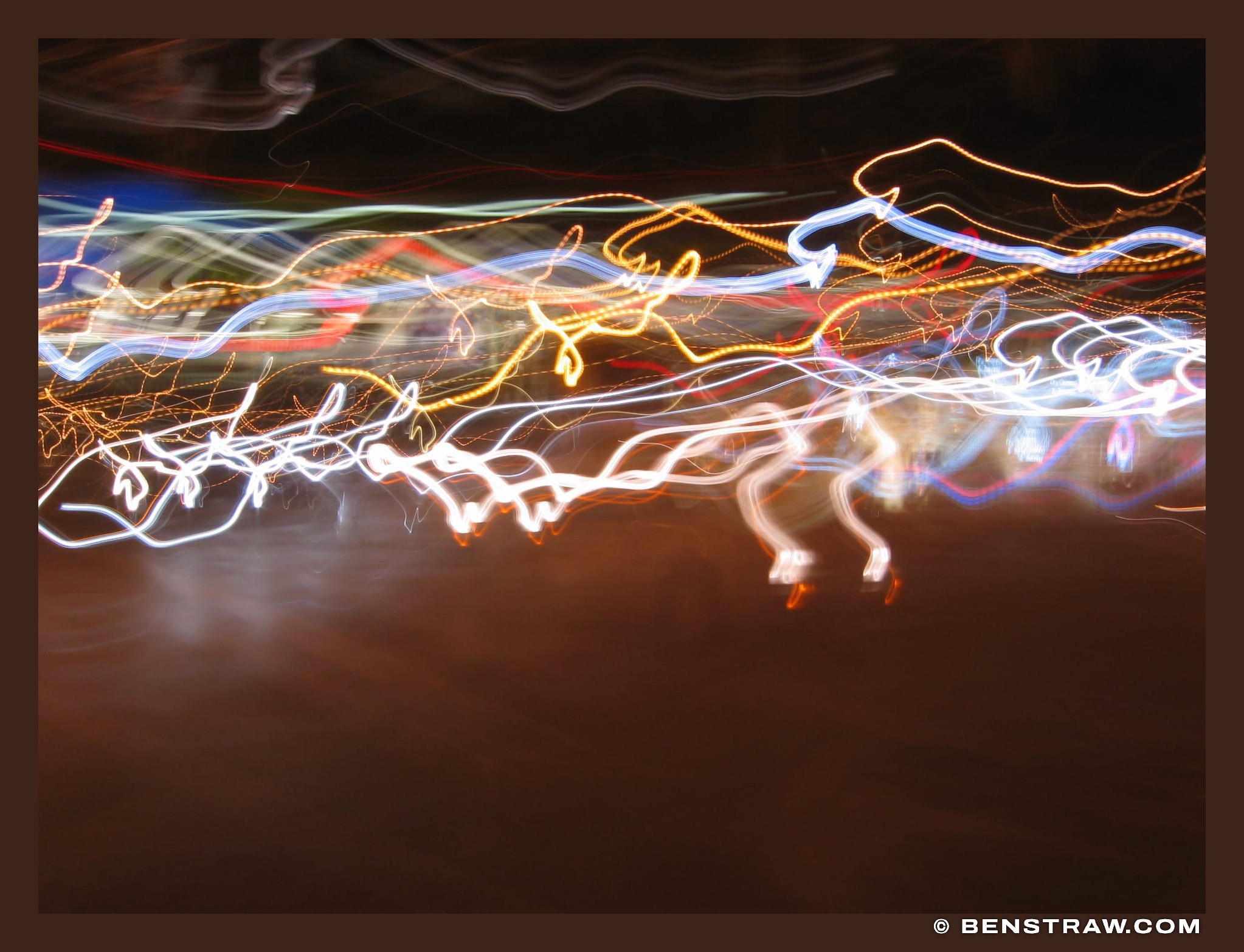 Photo of night and abstract