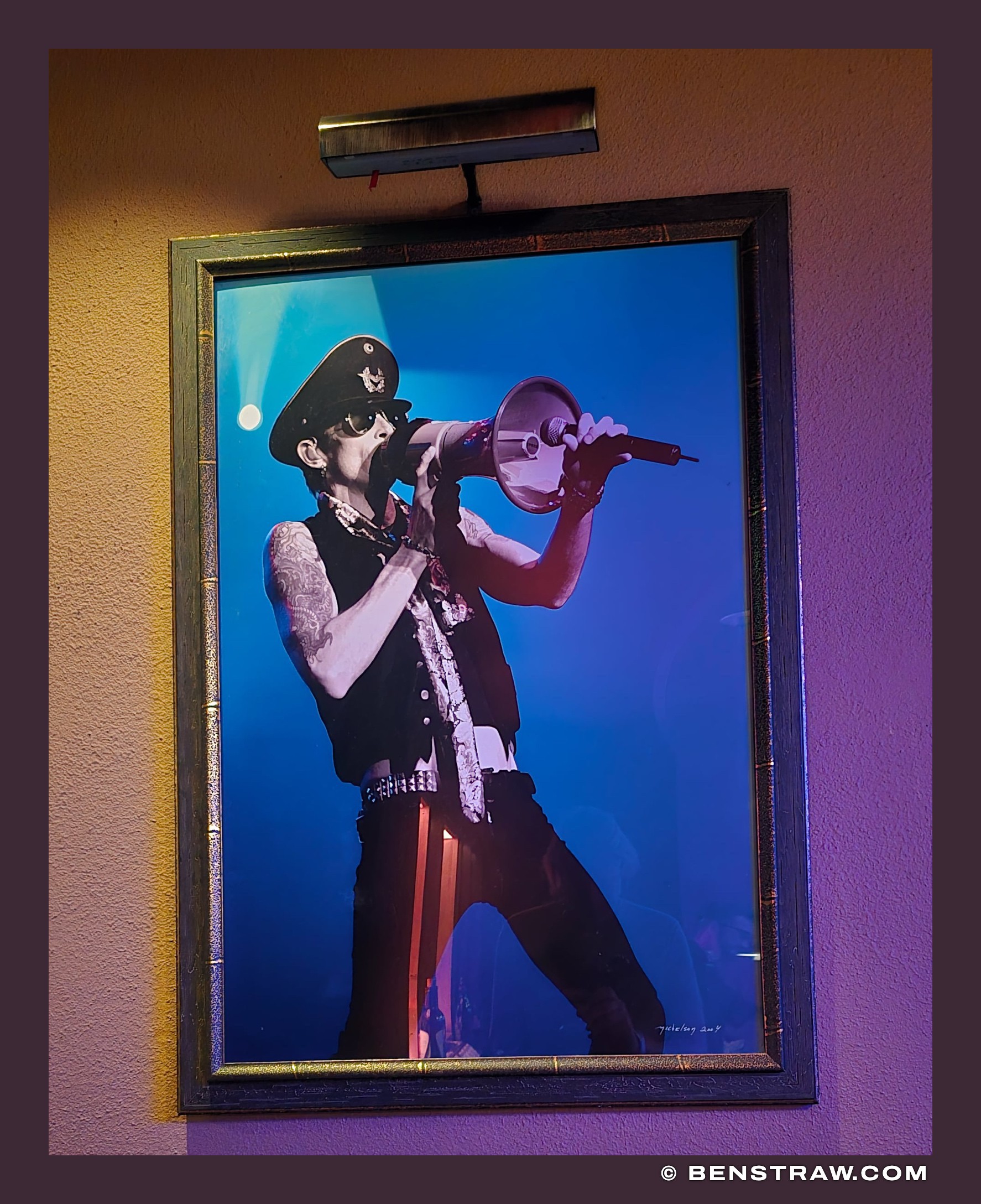 Photo of concert in The Wiltern, Los Angeles, California