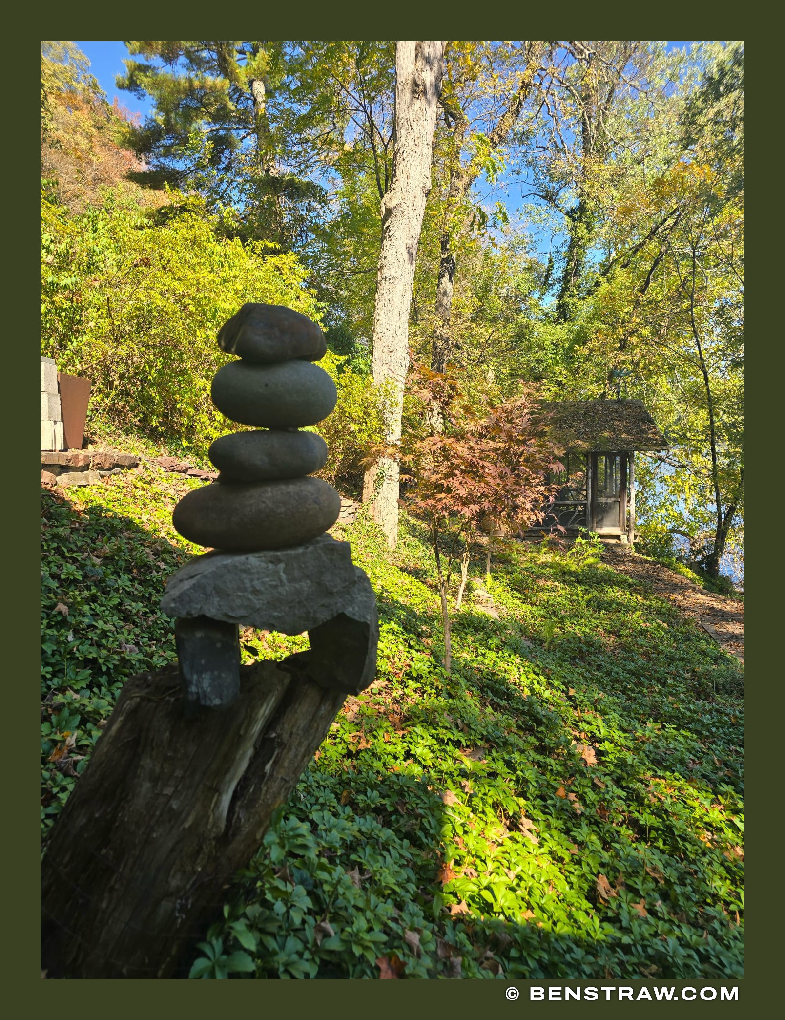 Cairn by the River