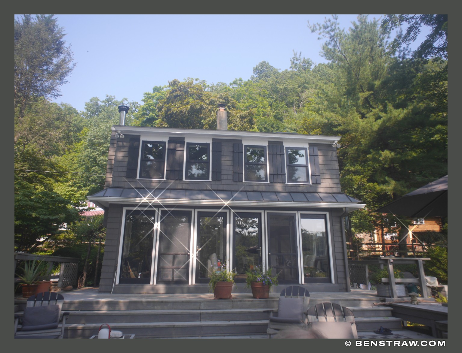 Cottage above the Delaware River