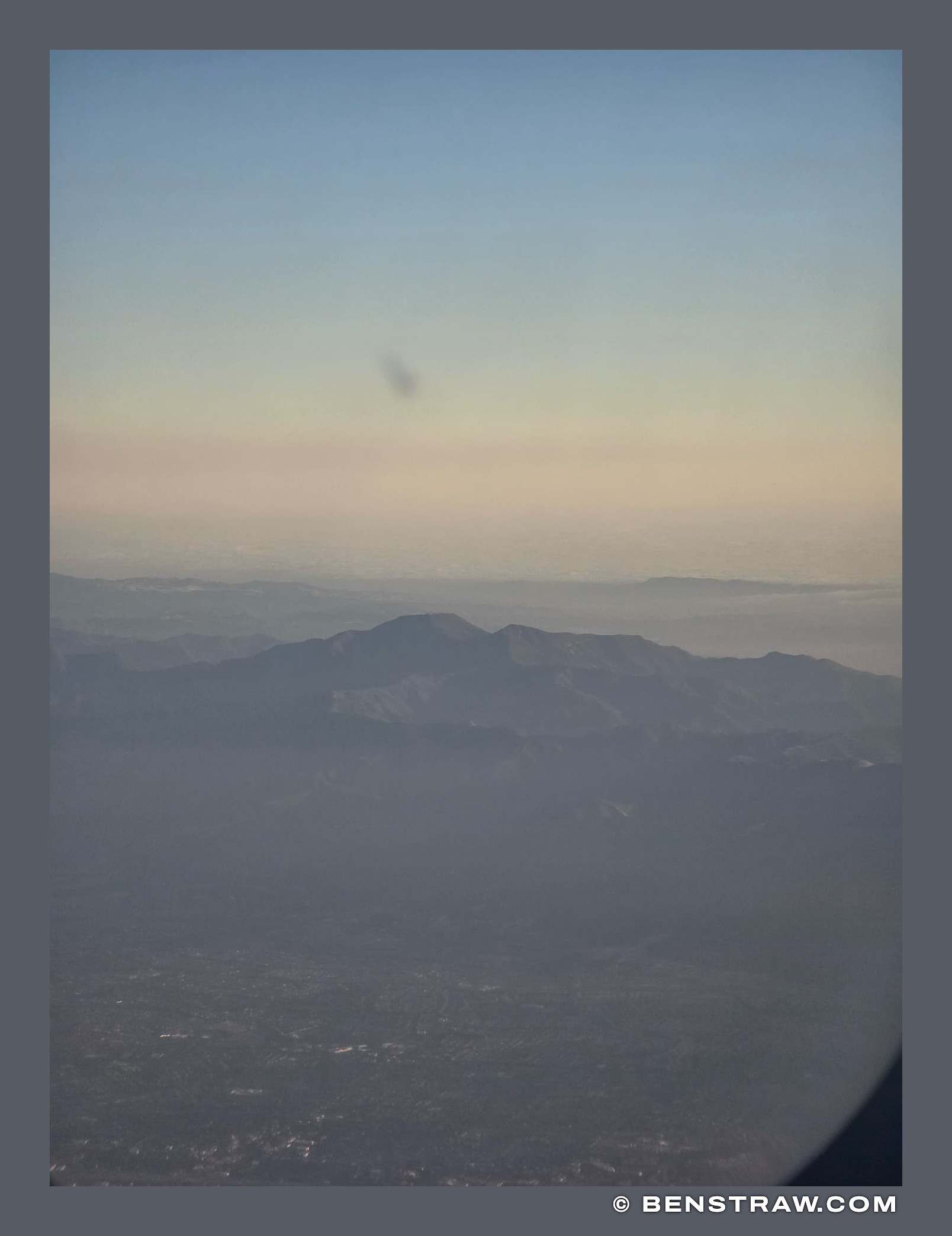 Dusk Ridge near Mount Baldy