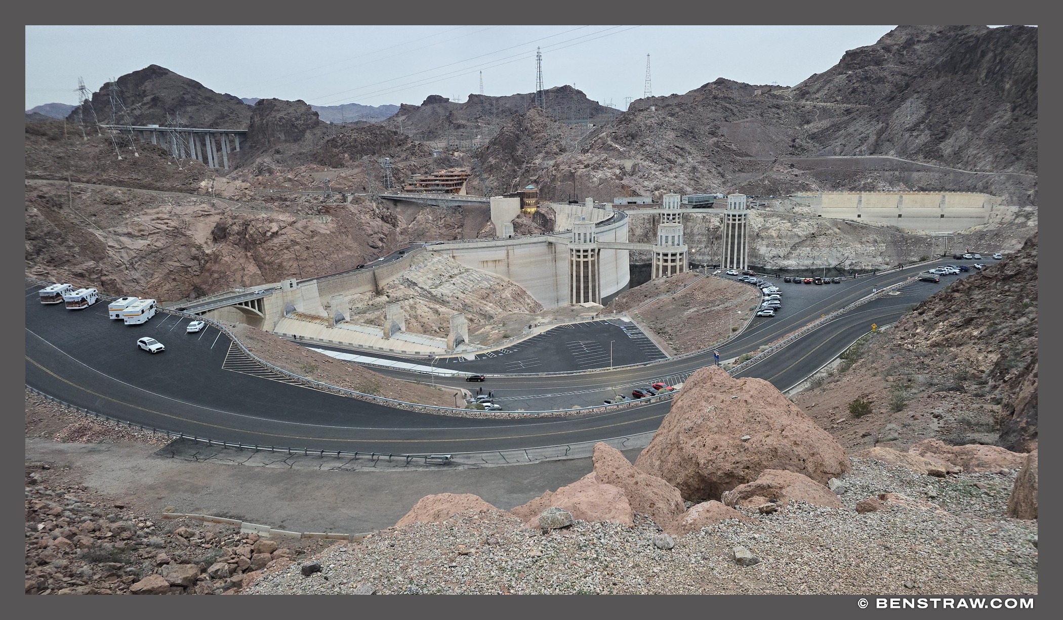 Hoover Dam from Above