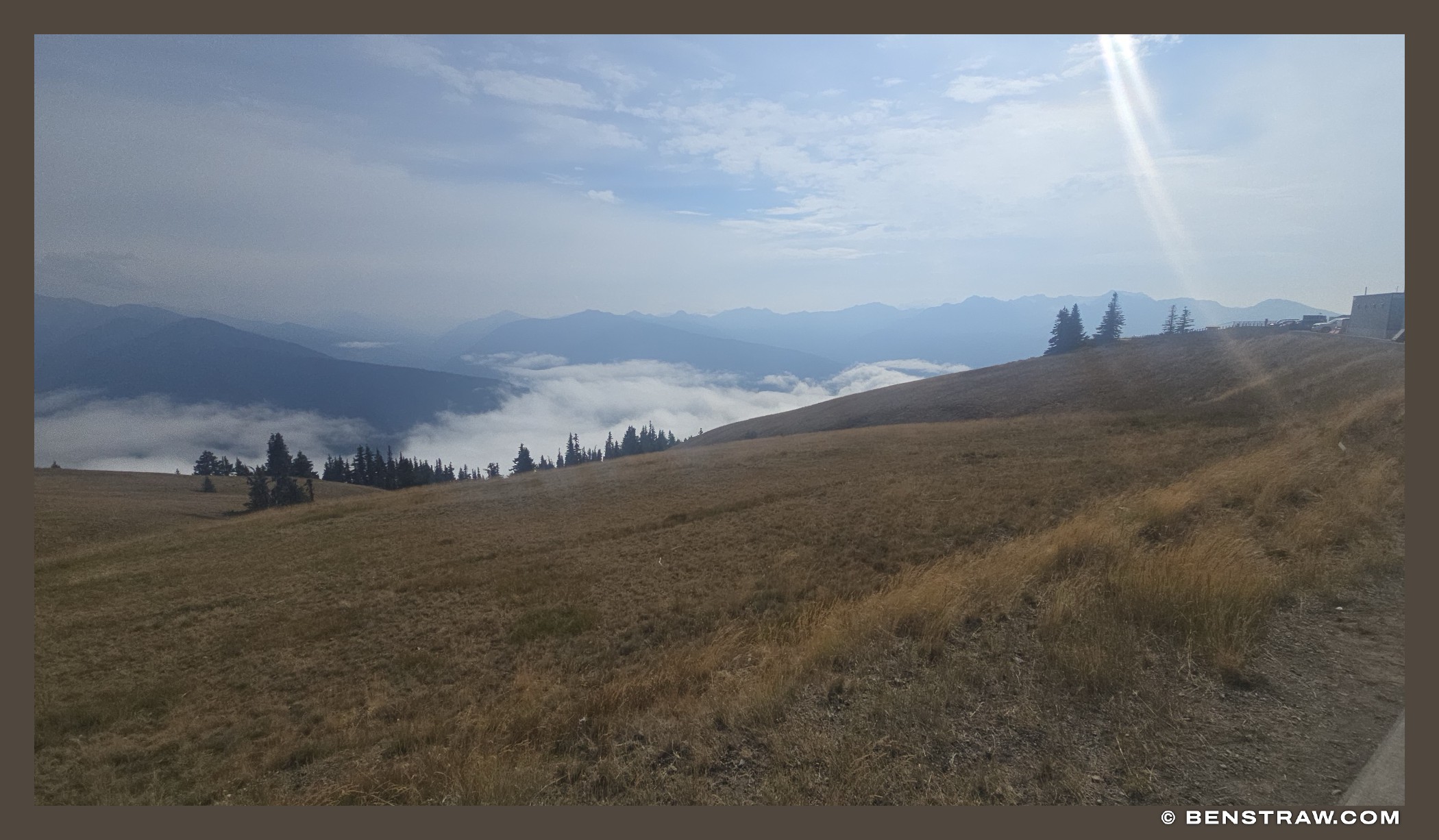 Hurricane Ridge above the Clouds