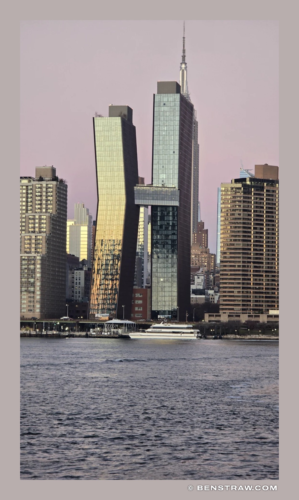 Leaning Towers on the East River