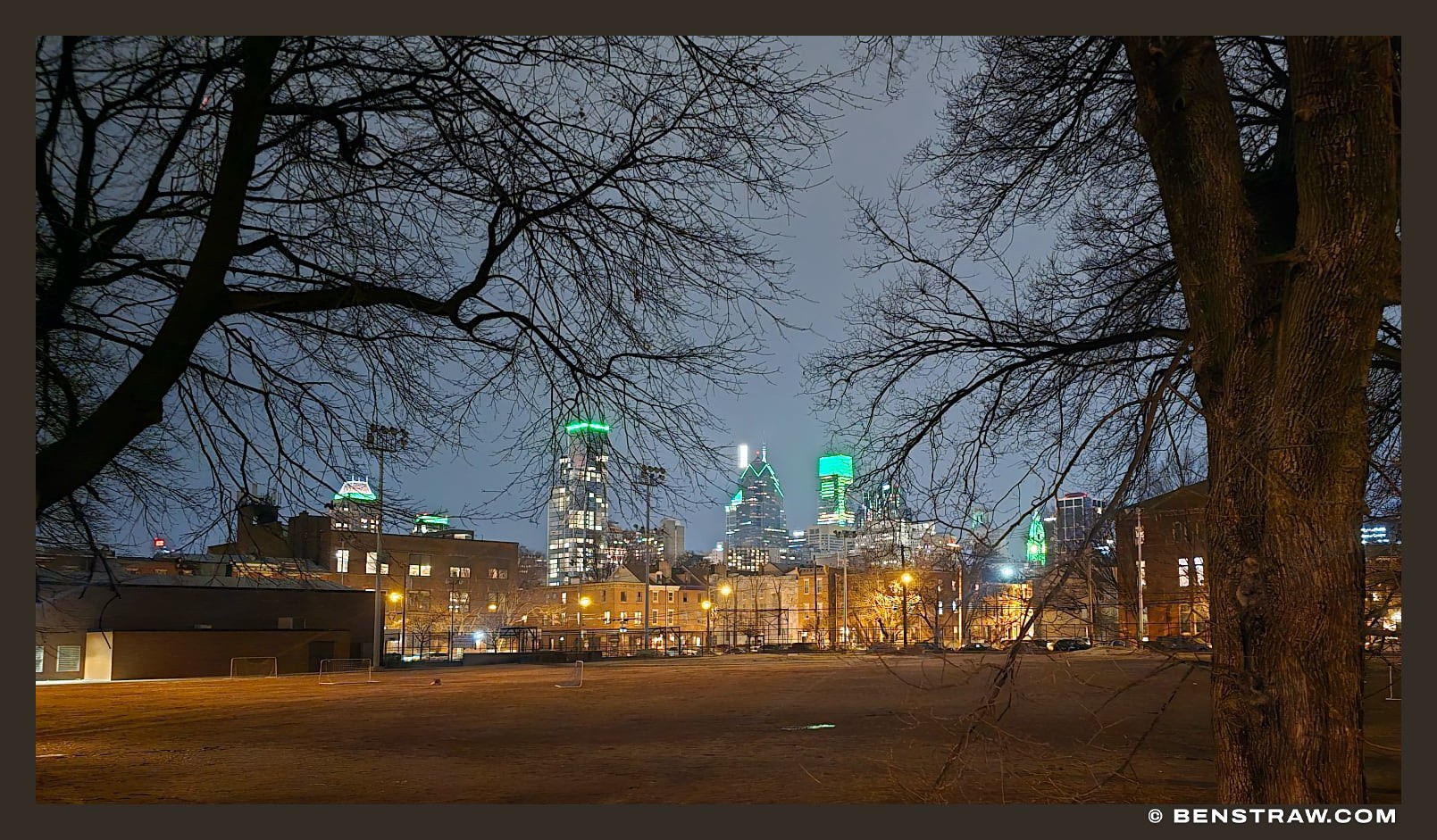 Midnight Green Skyline