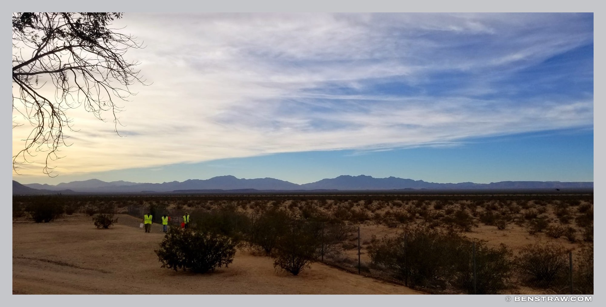 Mojave Under Thin Cloud