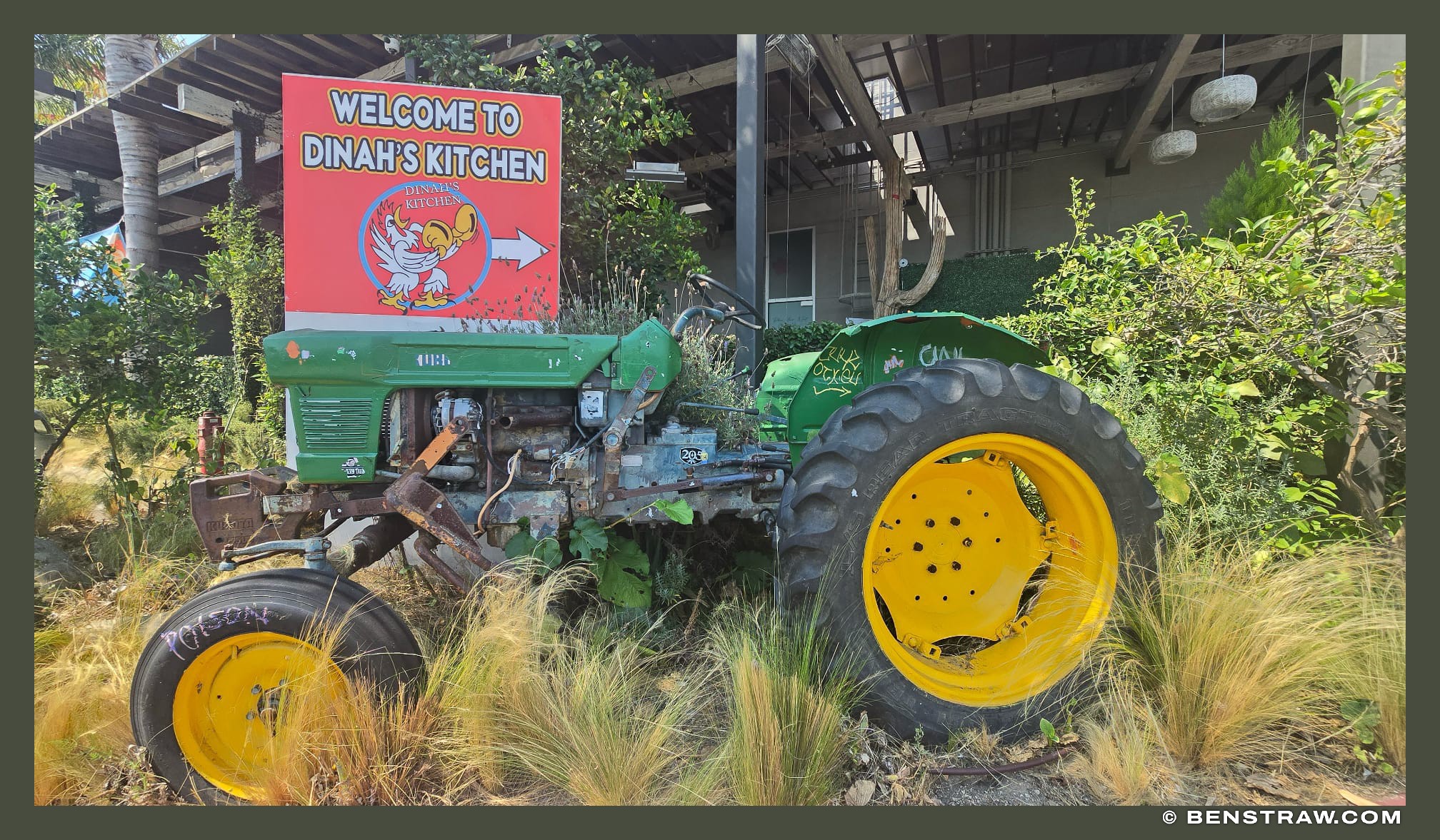 Tractor at Dinah's